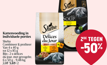 Aanbieding: Sheba Délices du Jour