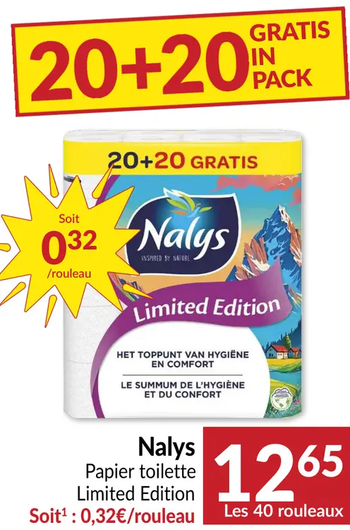 Offre: Papier toilette Limited Edition