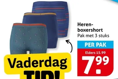 Aanbieding: Heren-boxershort