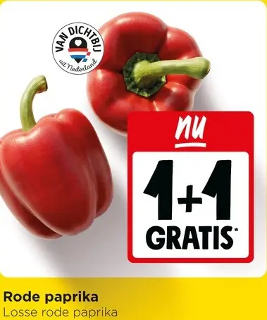 Aanbieding: Rode paprika