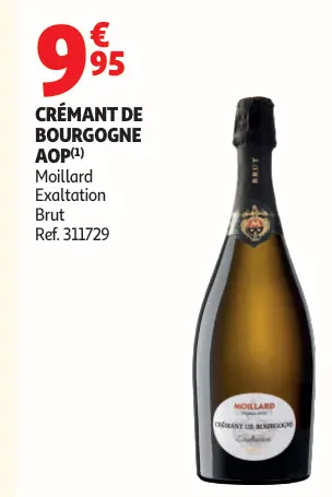 Promotie: Moillard Crémant de Bourgogne AOP Moillard Exaltation Brut