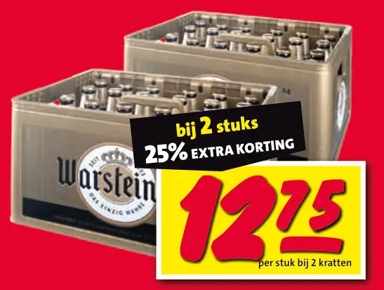 Aanbieding: Warsteiner krat