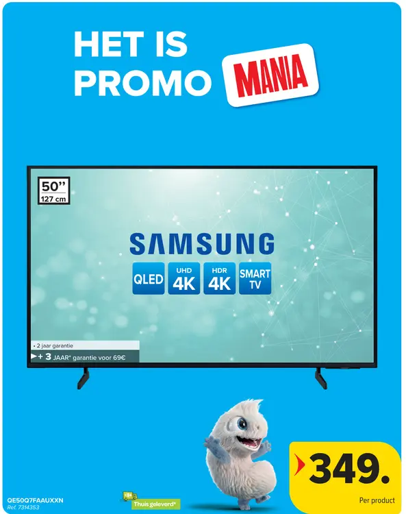 Promotie: QLED Smart TV QE50Q7FAAUXXN