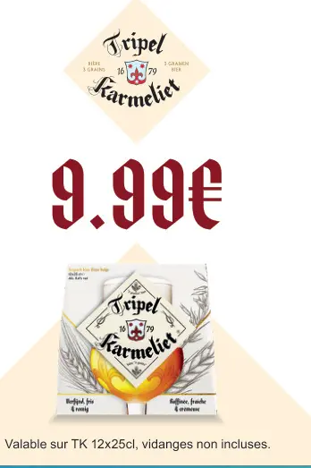 Offre: Tripel Karmeliet