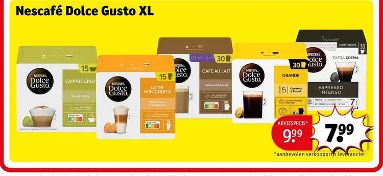 Aanbieding: Nescafé Dolce Gusto XL