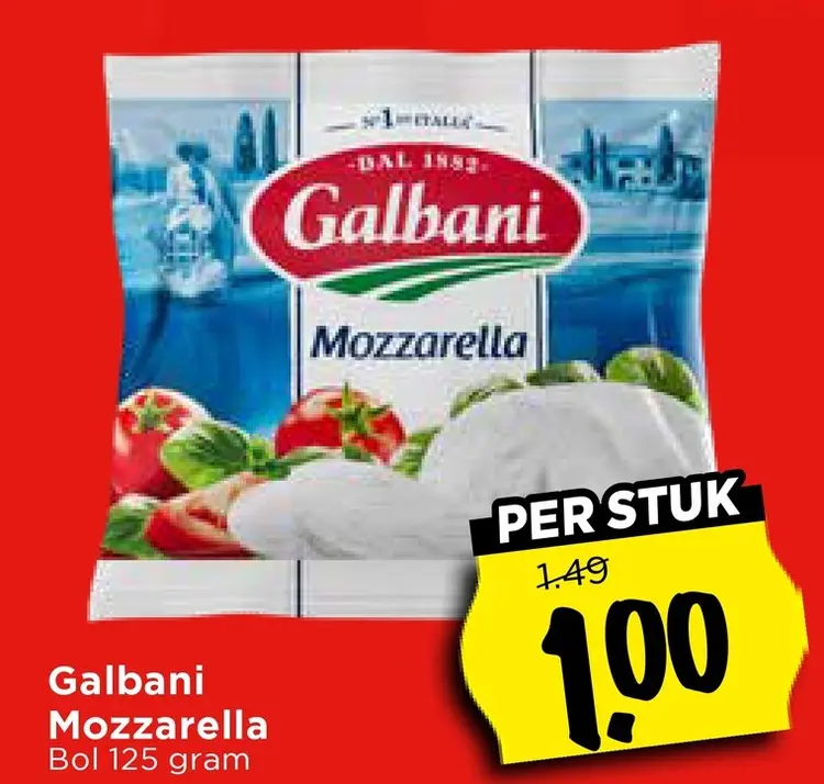 Aanbieding: Mozzarella