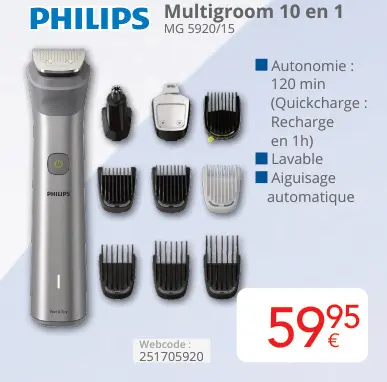 Offre: Multigroom 10 en 1