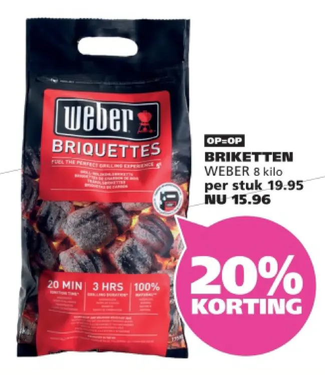 Aanbieding: Briketten