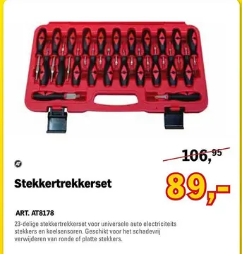Aanbieding: Stekkertrekkerset