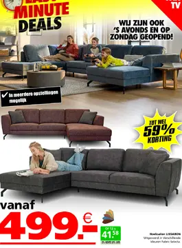 Aanbieding: Hoeksalon LISSABON