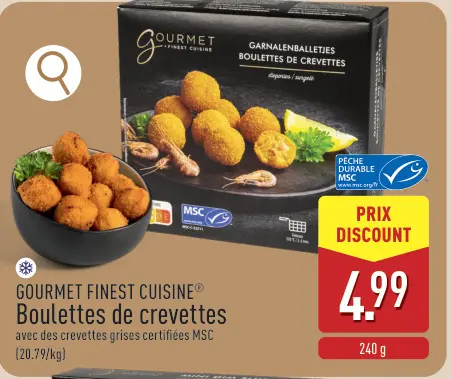 Offre: GOURMET FINEST CUISINE® Boulettes de crevettes