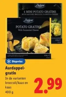 Aanbieding: Aardappelgratin