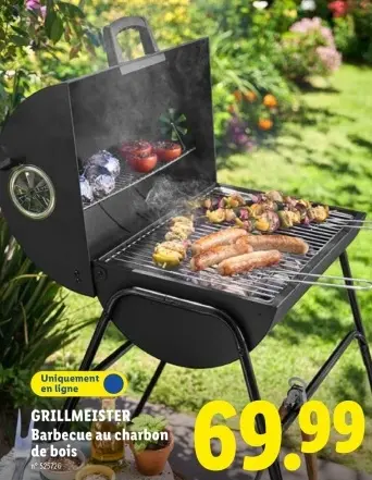 Offre: Barbecue au charbon de bois