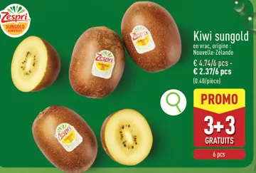 Offre: Kiwi sungold
