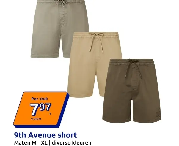 Aanbieding: 9th Avenue short