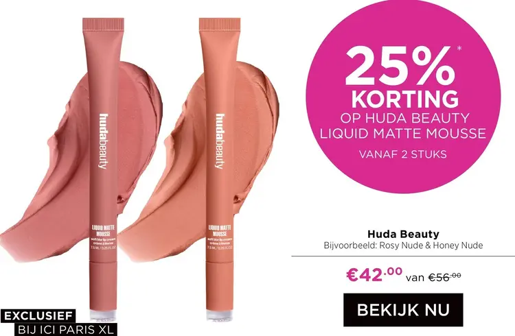 Aanbieding: Huda Beauty Liquid Matte Mousse