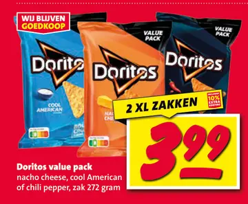 Aanbieding: Doritos value pack