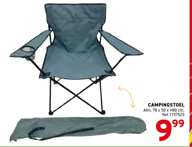 Promotie: Campingstoel