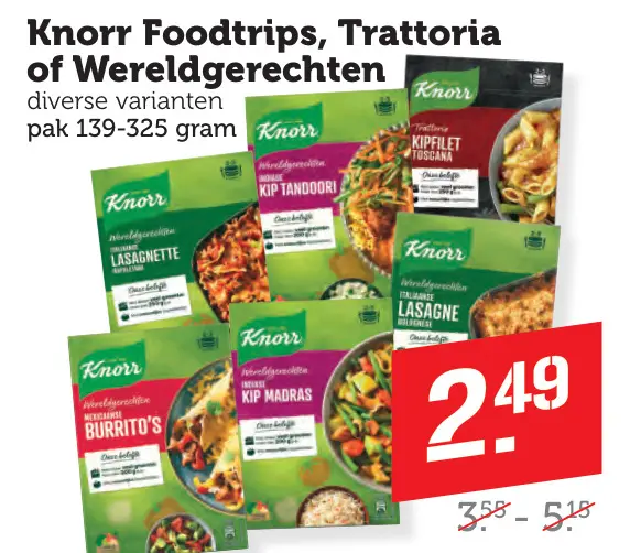 Aanbieding: Foodtrips, Trattoria of Wereldgerechten