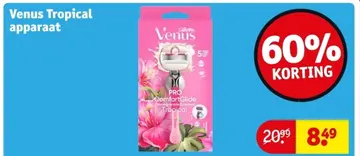 Aanbieding: Venus Tropical apparaat