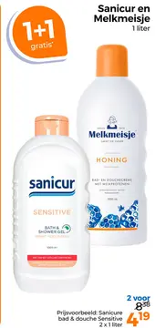 Aanbieding: Sanicur en Melkmeisje