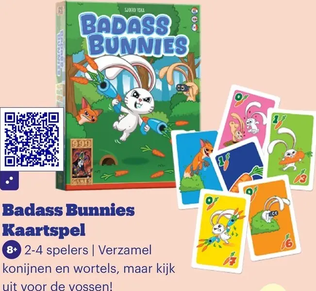Promotie: Badass Bunnies Kaartspel