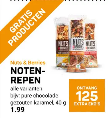 Aanbieding: Notenrepen