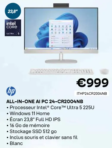 Offre: All-in-one ai pc 24-cr2004nb