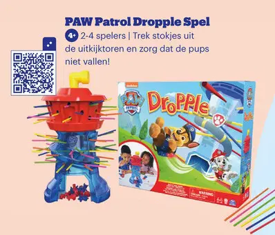 Aanbieding: PAW Patrol Dropple Spel