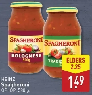 Aanbieding: Spagheroni