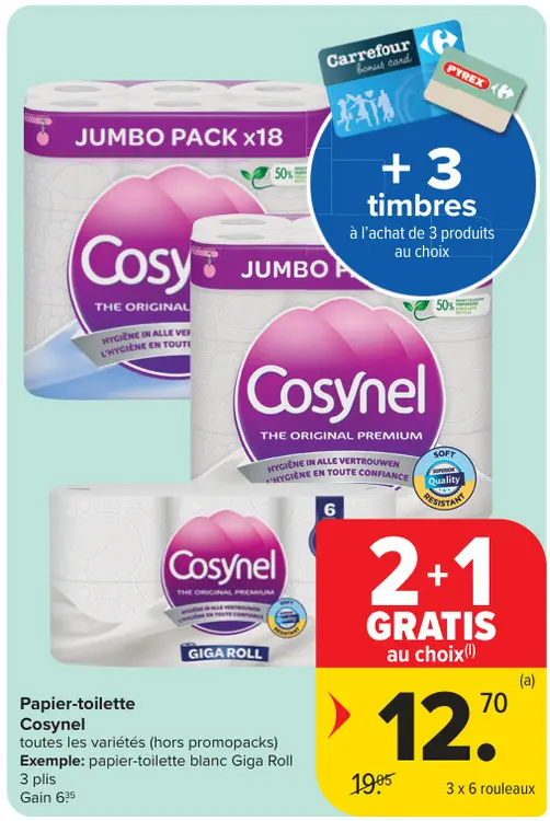 Offre: Papier-toilette