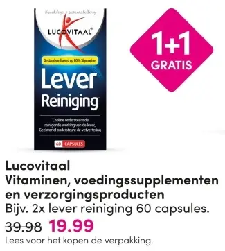 Aanbieding: Lucovitaal Vitaminen, voedingssupplementen en verzorgingsproducten