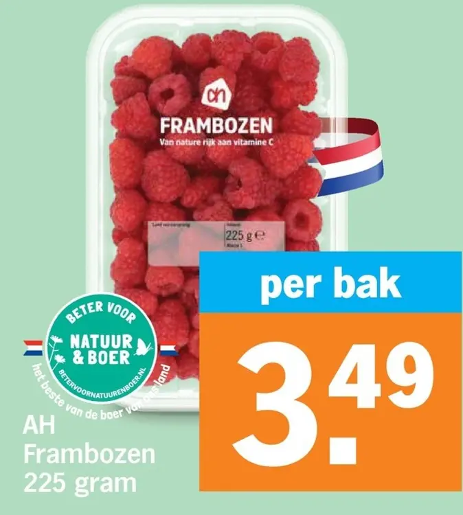 Aanbieding: Frambozen