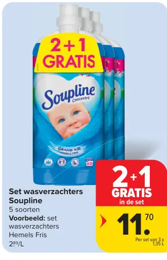 Aanbieding: Set wasverzachters