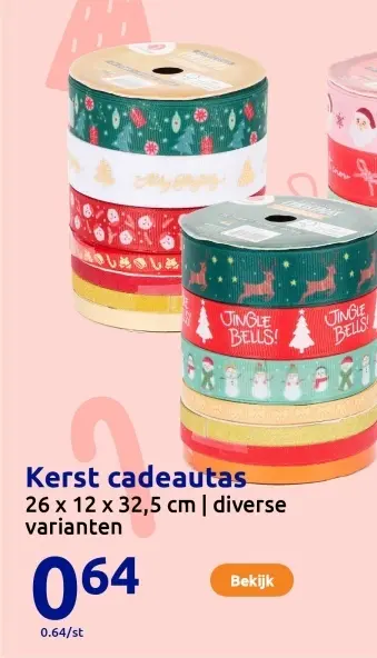 Aanbieding: Kerst cadeautas