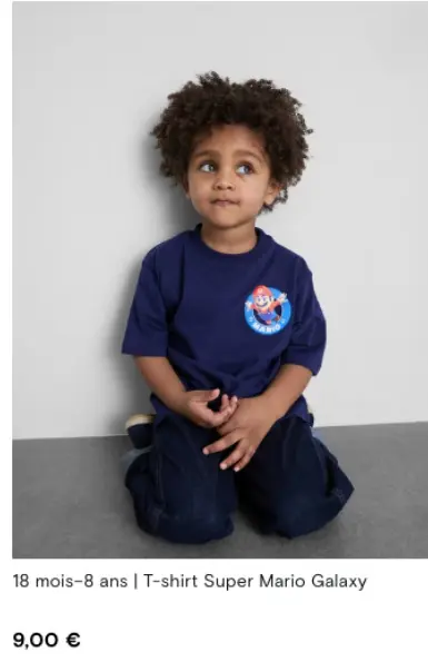 Offre: T-shirt Super Mario Galaxy