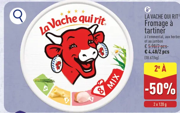 Offre: Fromage à tartiner