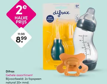 Aanbieding: Difrax Gehele assortiment