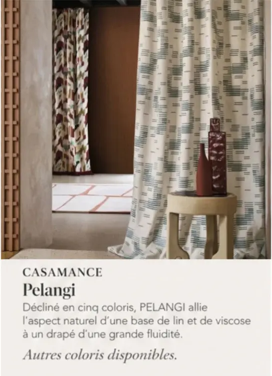 Offre: Casamance Pelangi