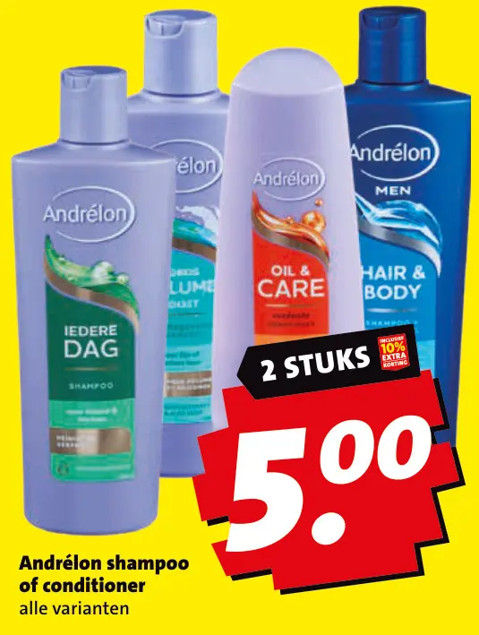 Aanbieding: Shampoo of conditioner
