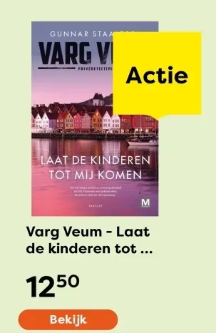 Aanbieding: Varg Veum - Laat de kinderen tot ...