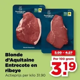Blonde d'Aquitaine Entrecote en ribeye