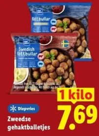 Aanbieding: Zweedse gehaktballetjes