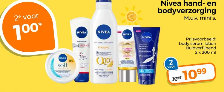Aanbieding: Nivea hand- en bodyverzorging