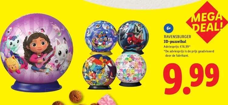 Aanbieding: 3D-puzzelbal