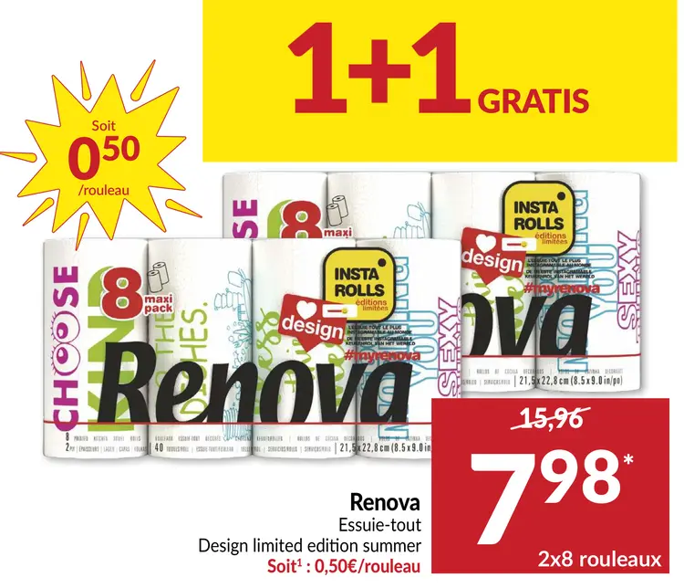 Offre: Renova Essuie-tout