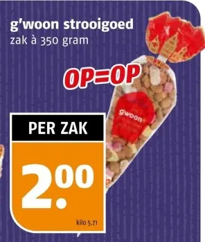 Aanbieding: g'woon strooigoed