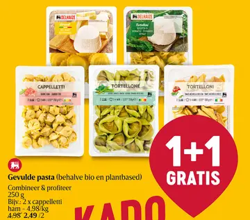 Aanbieding: Tortelloni met Basilicum