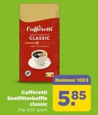 Snelfilterkoffie classic