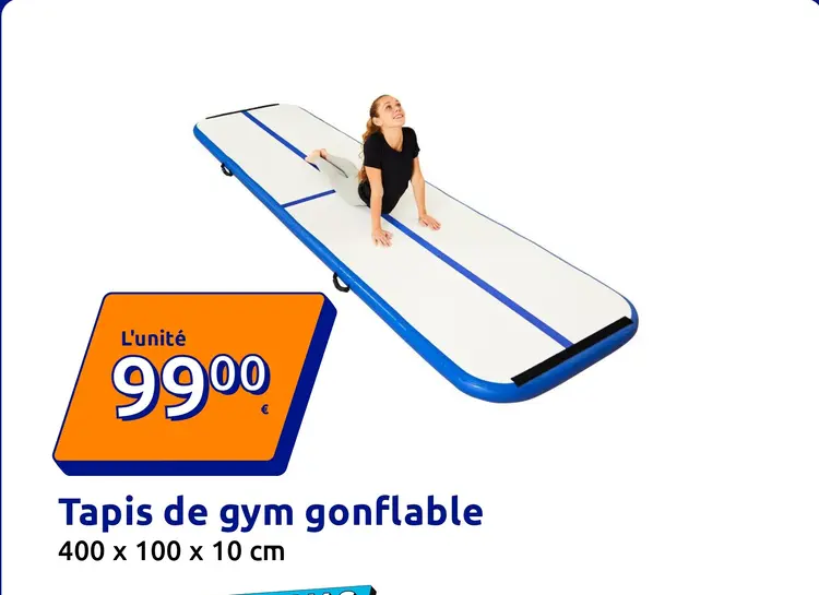 Offre: Tapis de gym gonflable